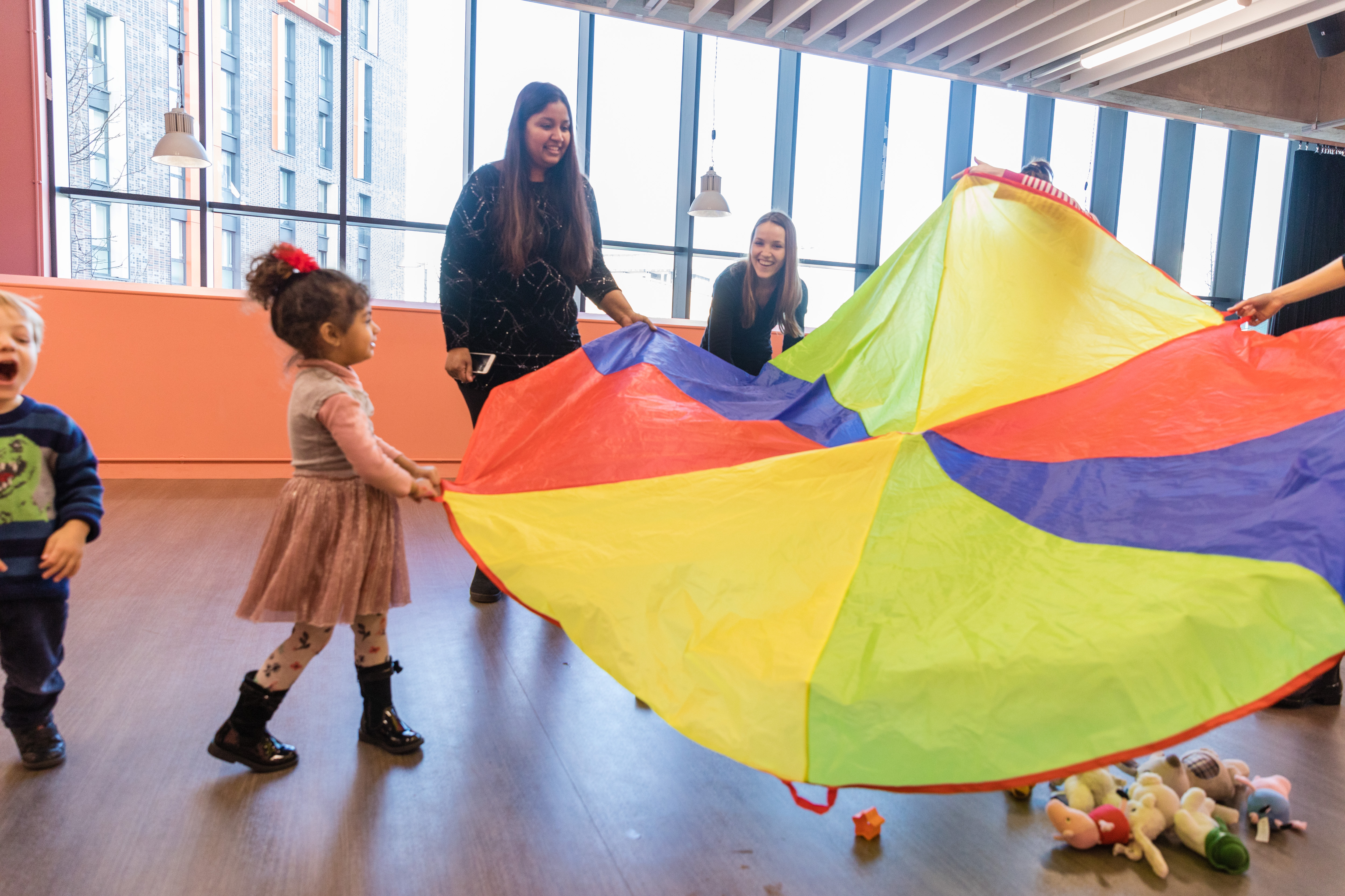 children playing in Nursery