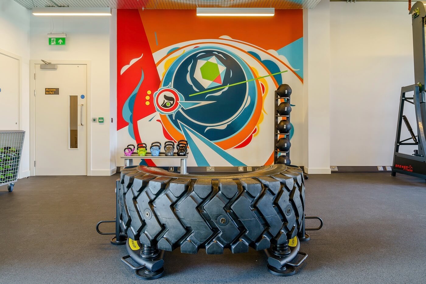 Quintain Living gym