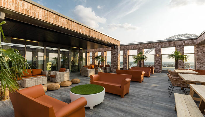 Canada Gardens' roof terrace