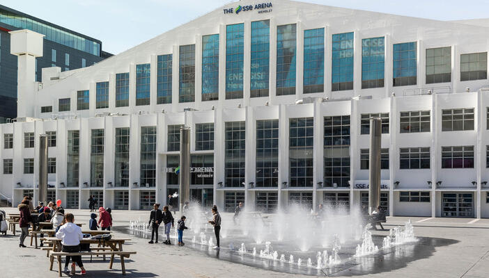 The OVO Arena Wembley