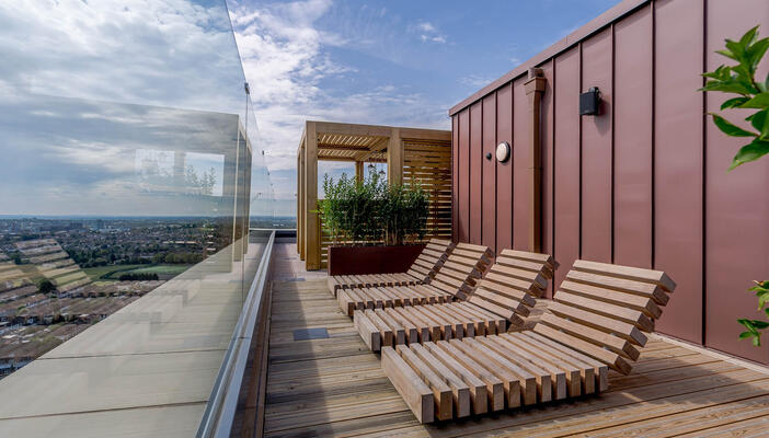 Ferrum’s roof terrace