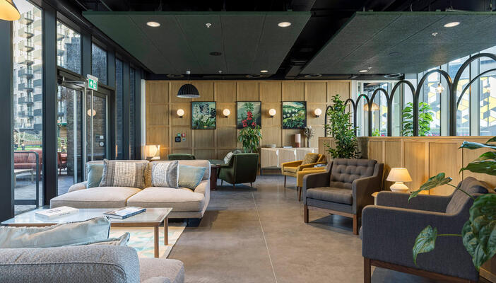Repton Gardens' residents lounge