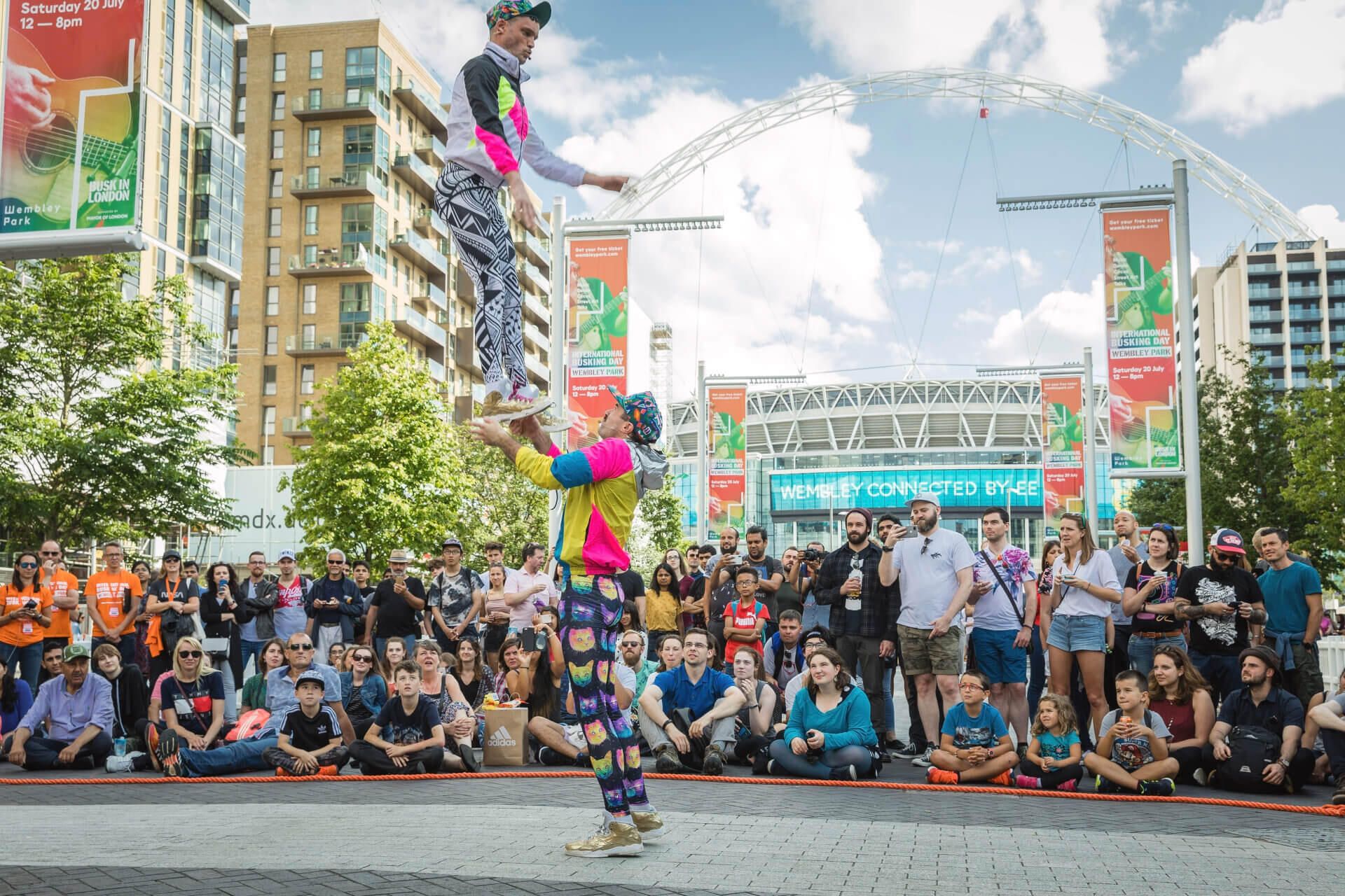 Street entertainers