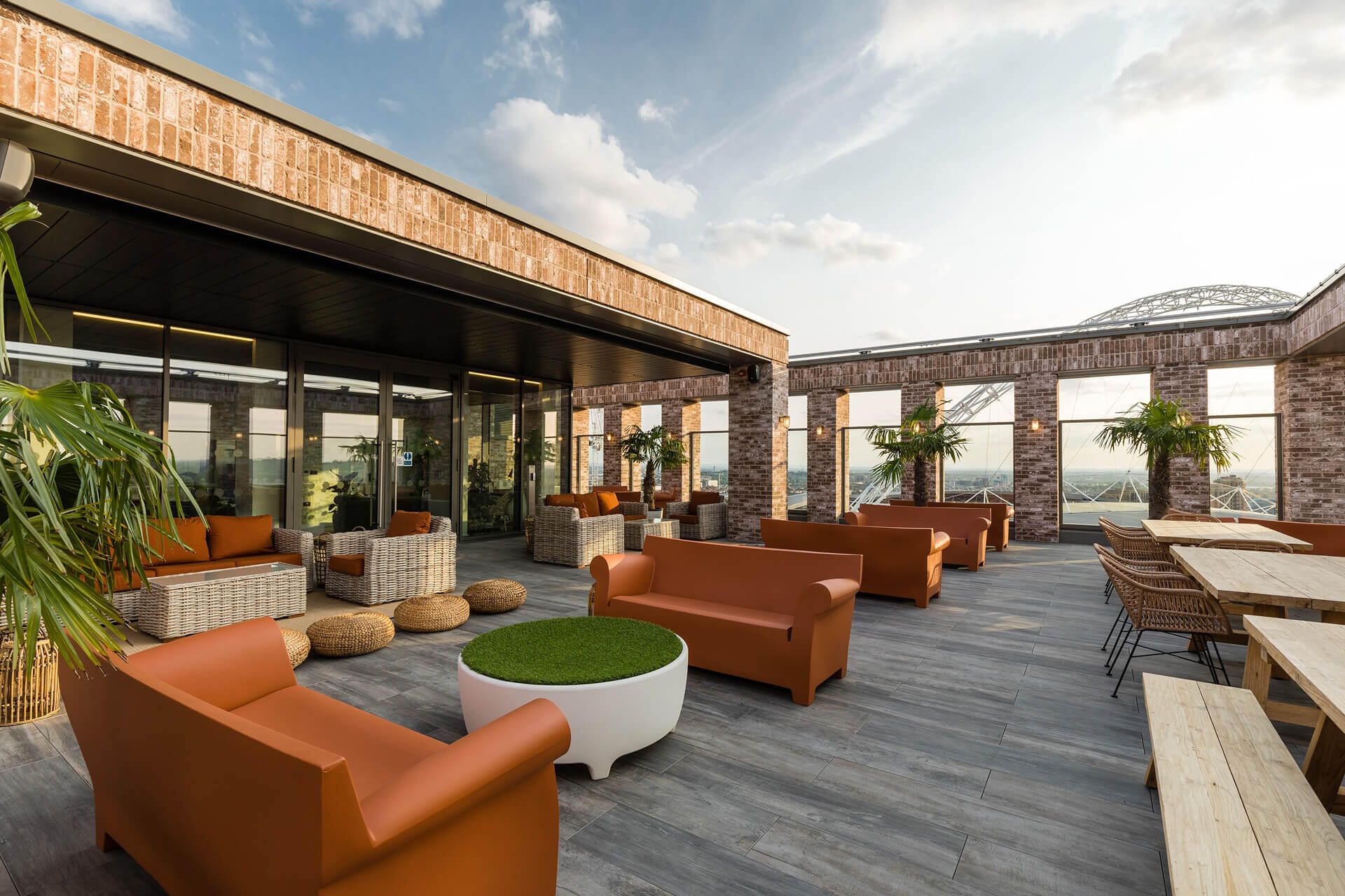 Canada Gardens' roof terrace