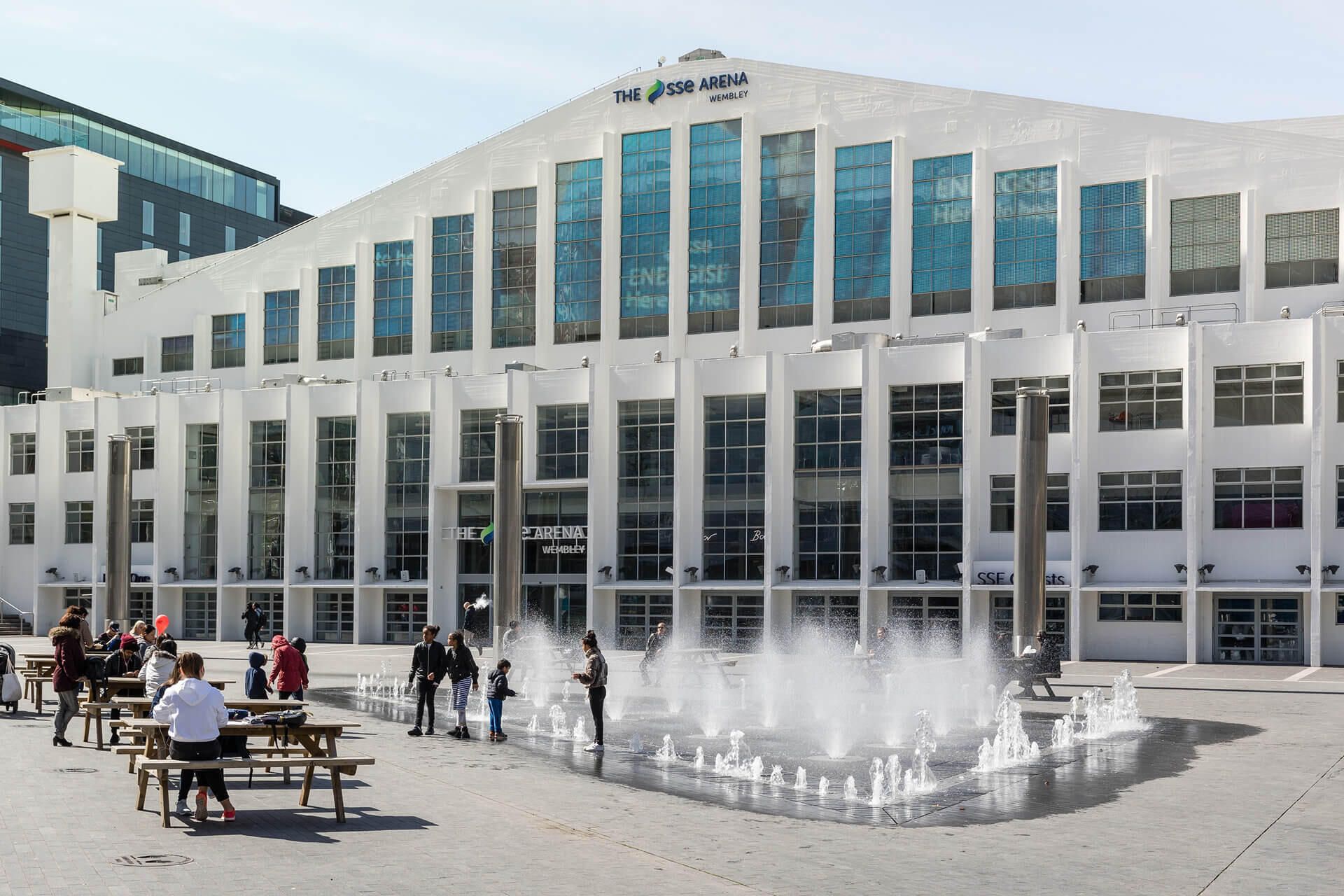 The OVO Arena Wembley