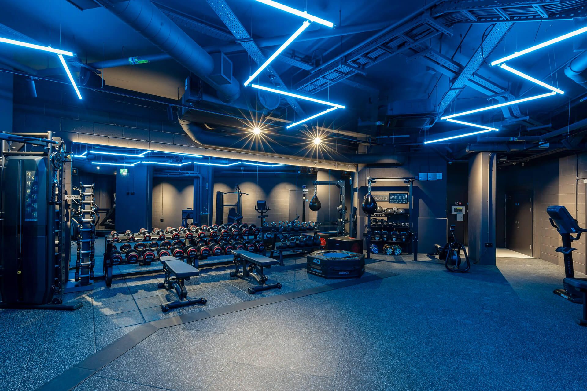 The gym in The Robinson