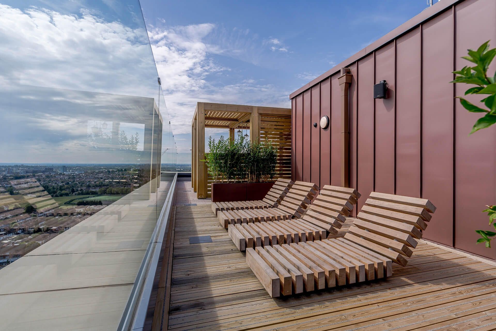 Ferrum’s roof terrace
