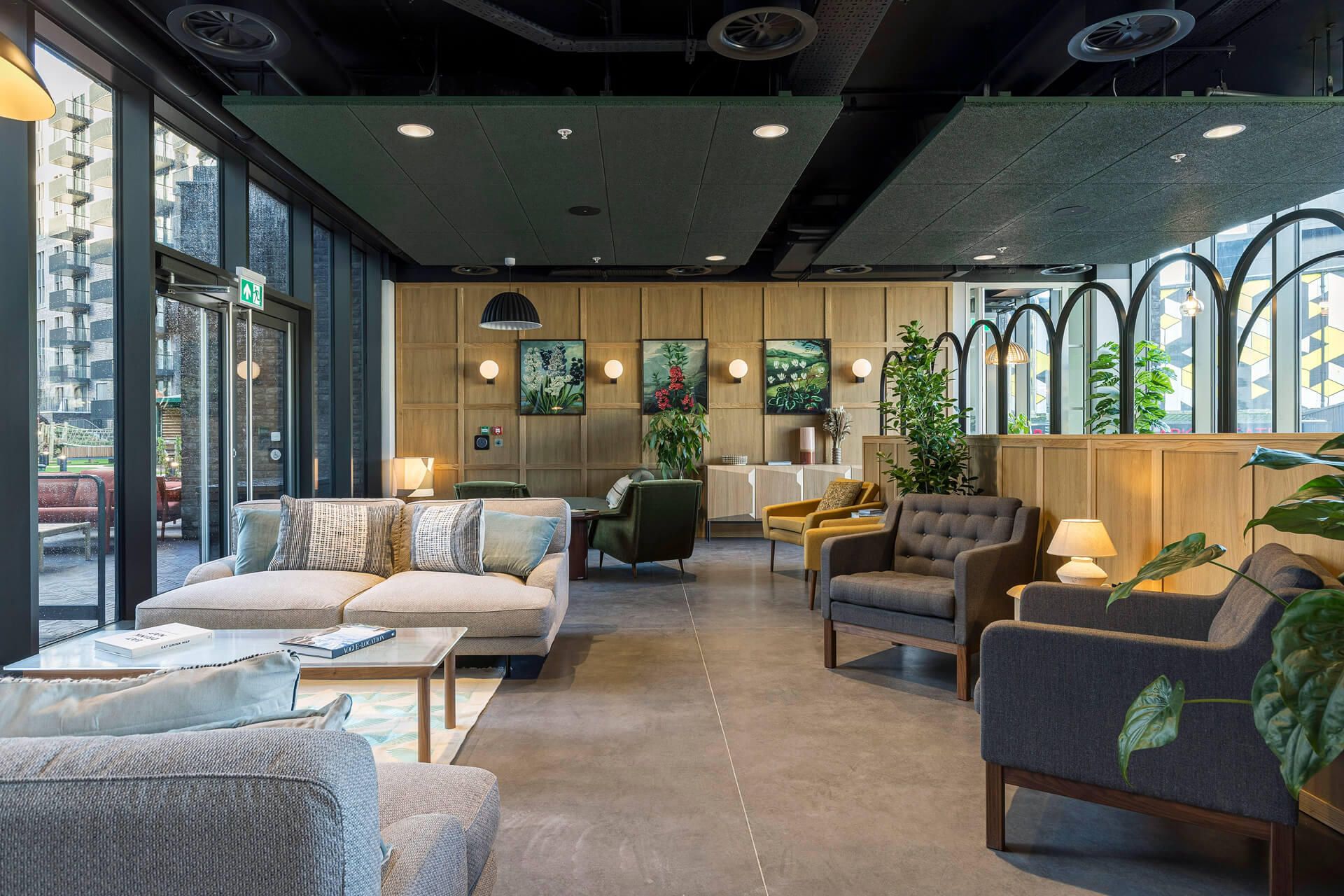 Repton Gardens' residents lounge