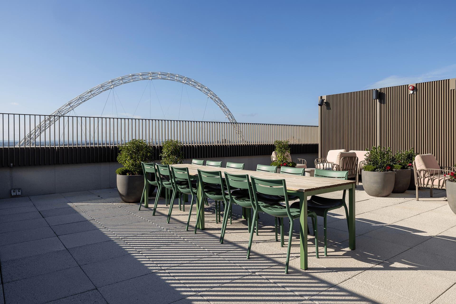 Solar Roof terrace