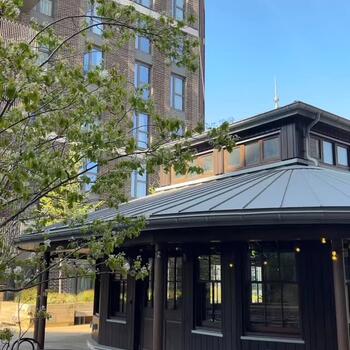 Instagram post about Quintain Living.