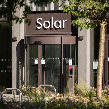 Instagram post about Quintain Living.