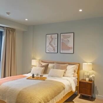 Instagram post about Quintain Living.