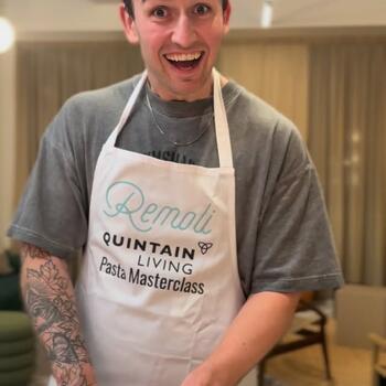 Instagram post about Quintain Living.