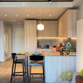 Instagram post about Quintain Living.