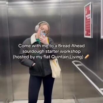 Instagram post about Quintain Living.