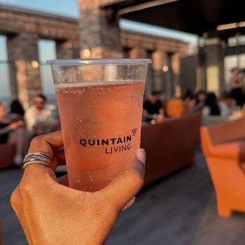 Instagram post about Quintain Living.