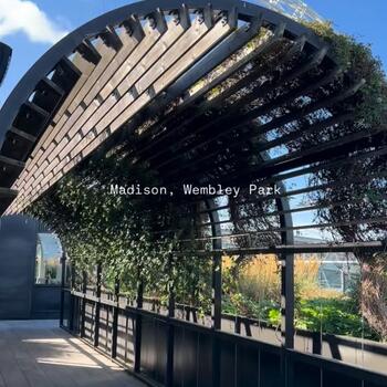 Instagram post about Quintain Living.