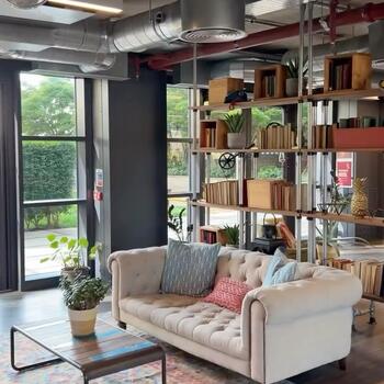 Instagram post about Quintain Living.