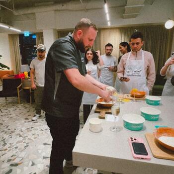 Instagram post about Quintain Living.