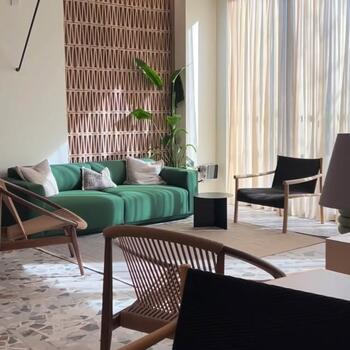 Instagram post about Quintain Living.