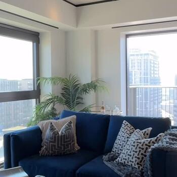 Instagram post about Quintain Living.