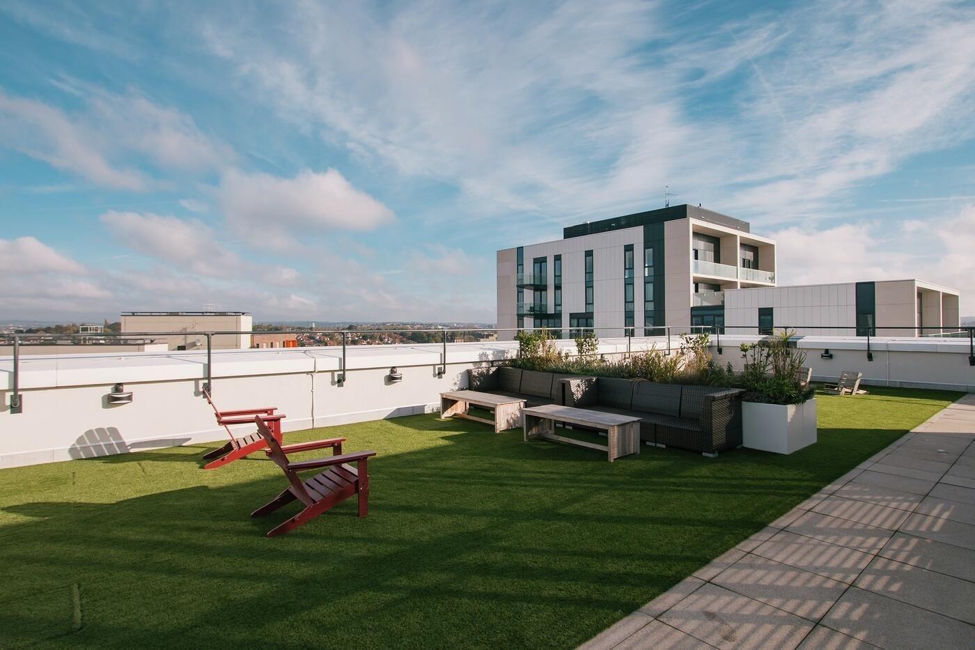 Roof terrace
