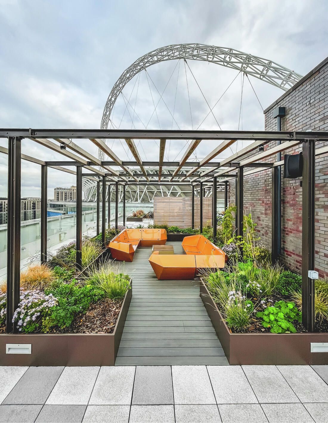 Rooftop garden