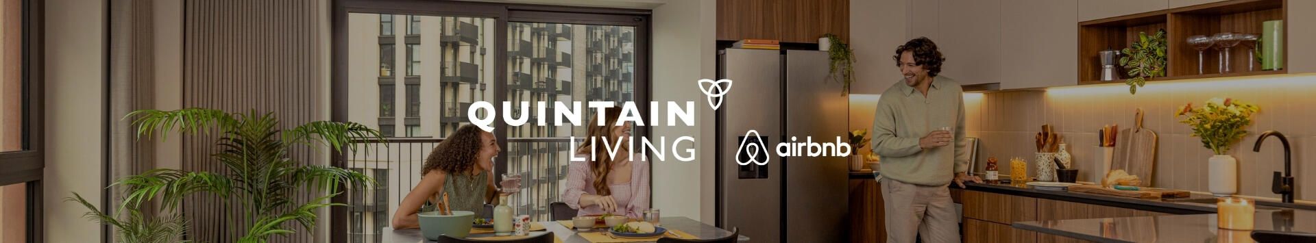 Quintain Living and Airbnb